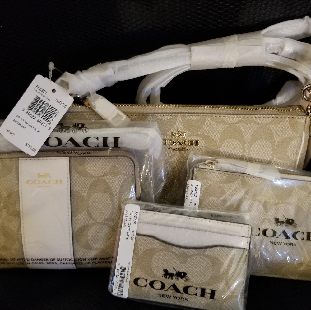 Coach Purse Set
